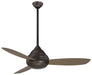 Concept L Wet LED 52" Ceiling Fan in Oil Rubbed Bronze