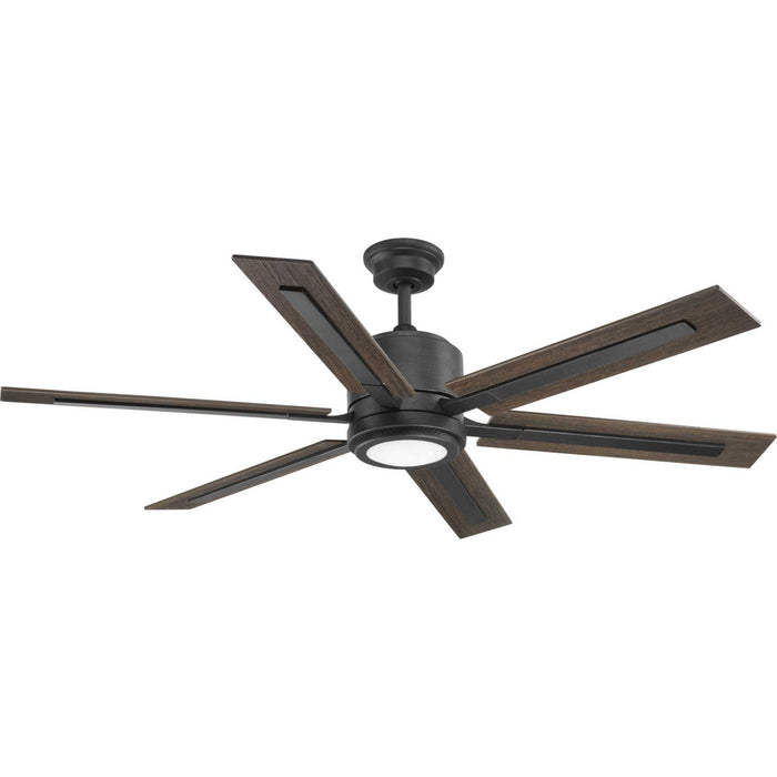 Glandon 60" 5-Blade Ceiling Fan in Gilded Iron