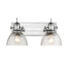 Hines 2-Light Bath Vanity in Chrome