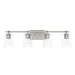 Greyson Four Light Vanity in Brushed Nickel