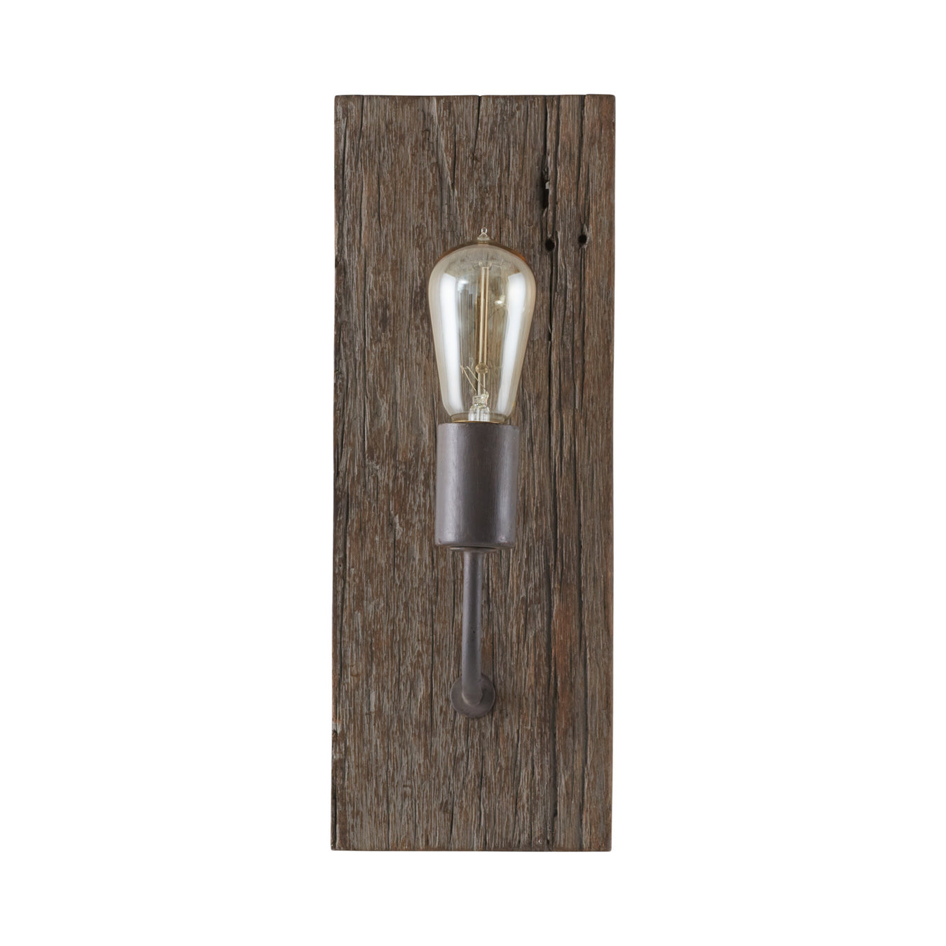 Tybee 1 Light Sconce in Nordic Grey