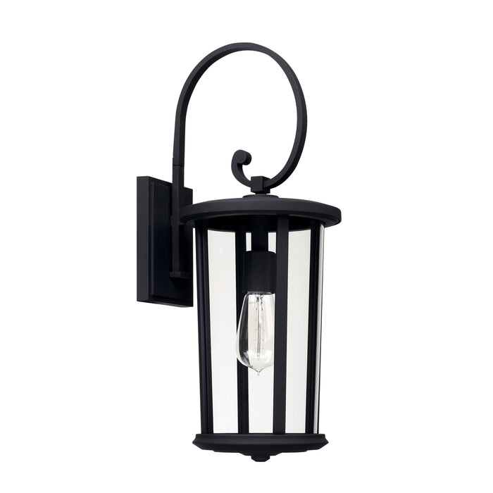 Howell 1 Light Outdoor Wall Lantern in Black