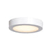 Strike 2.0 (small) Dimmable LED Round Flush Mount - Lamps Expo