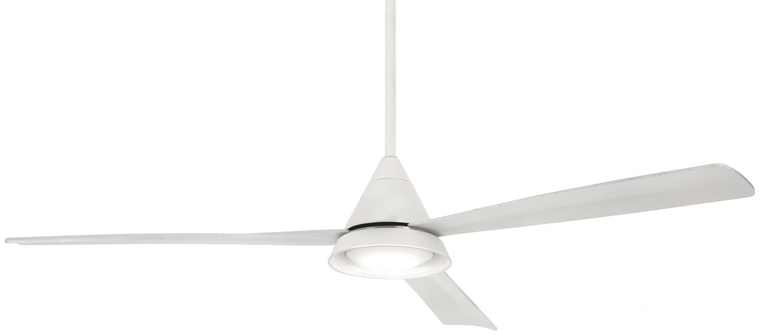 Cone 54" Ceiling Fan in White