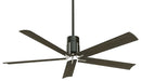 Clean 60" Ceiling Fan in Matte Black/Brushed Nickel