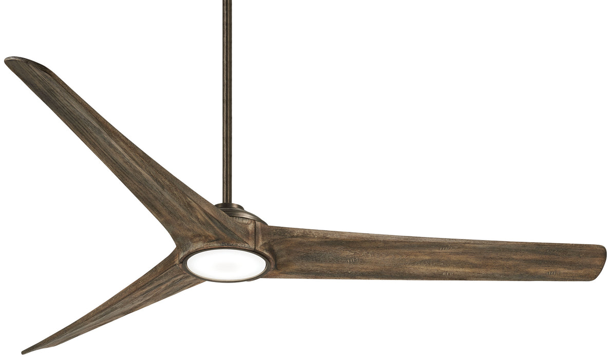 Timber 84" Ceiling Fan in Heirloom Bronze/Aged Boardwalk