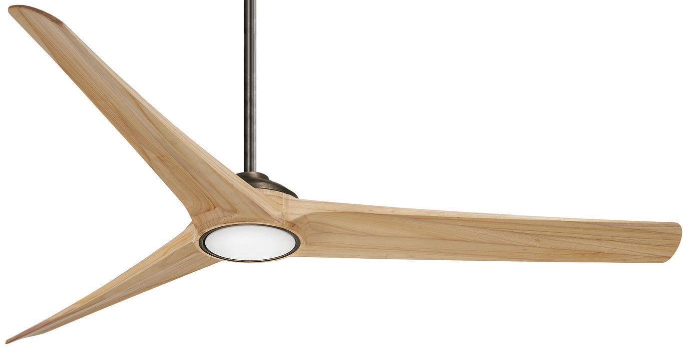 Timber 84" Ceiling Fan in Heirloom Bronze/Maple