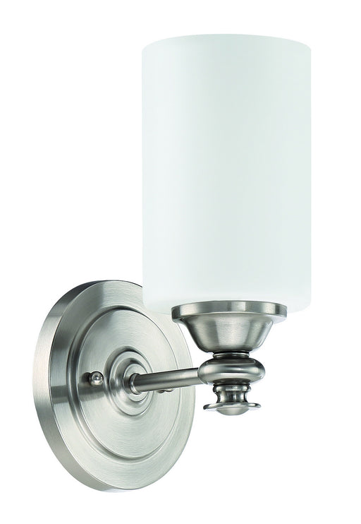 Dardyn 1-Light Wall Sconce in Brushed Polished Nickel