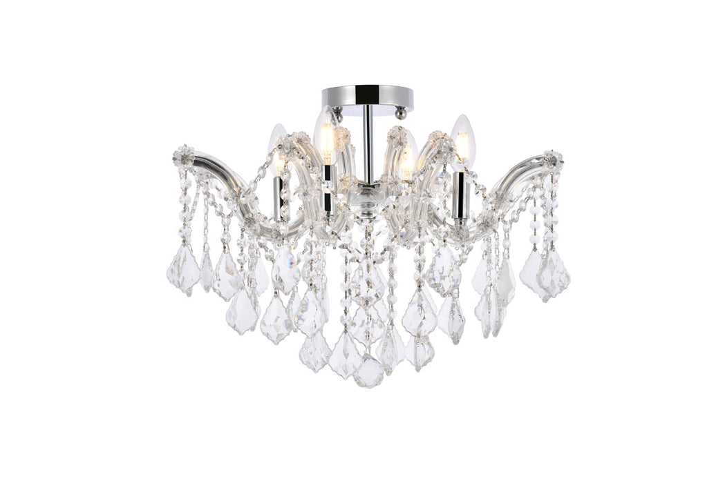 Maria Theresa 4-Light Flush Mount - Lamps Expo