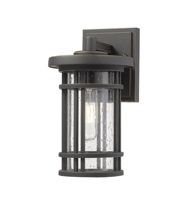 Jordan 1 Light Outdoor Wall Sconce in Oil Rubbed Bronze