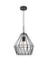 Candor 1-Light Pendant in Black