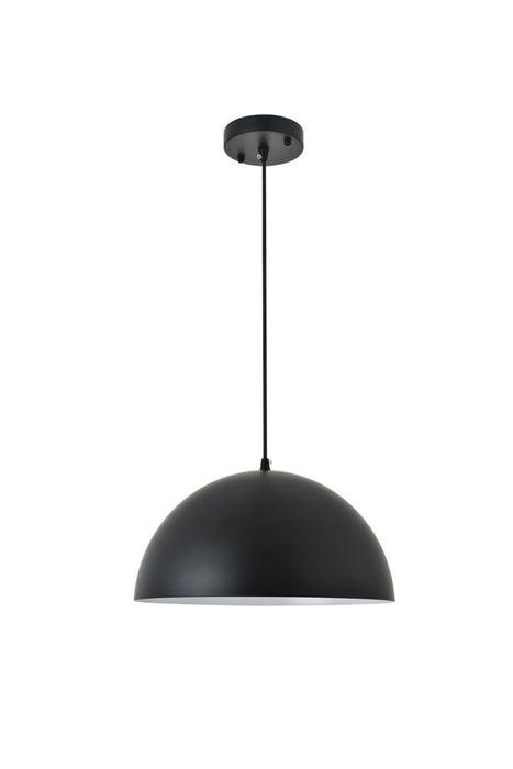 Forte 1-Light Pendant in Black