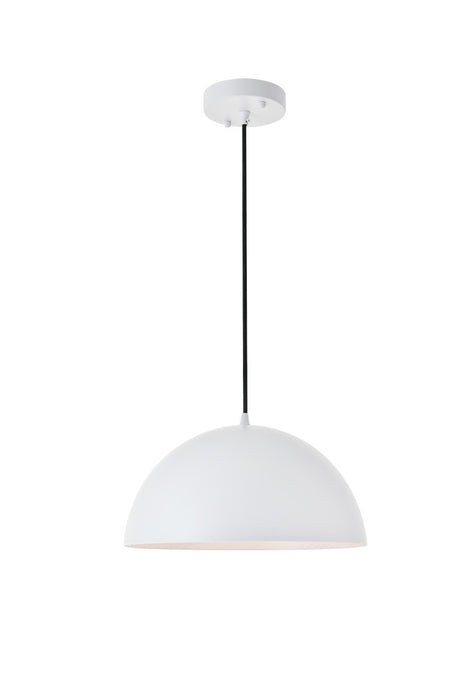 Forte 1-Light Pendant in White