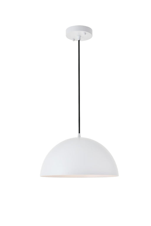 Forte 1-Light Pendant in White