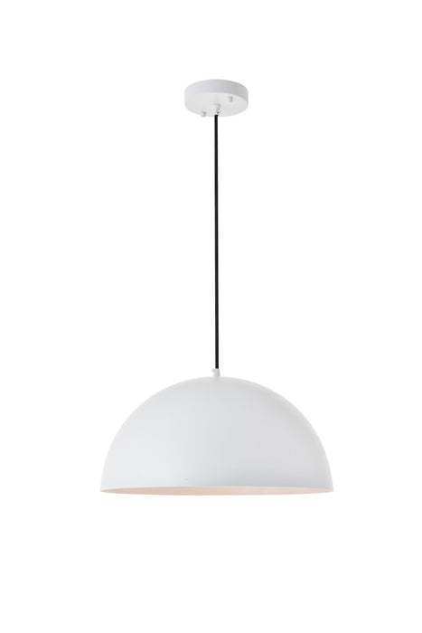 Forte 1-Light Pendant in White