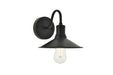 Etude 1-Light Wall Sconce in Black