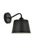 Nota 1-Light Wall Sconce in Black