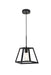 Resolute 1-Light Pendant in Black