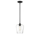 Octave 1-Light Pendant in Black