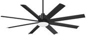 Slipstream Led 65" Ceiling Fan in Coal