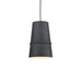 Castor Down Pendant in Black