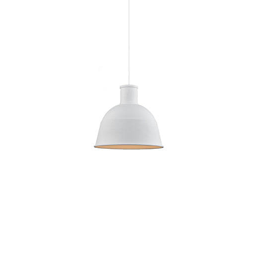 Irving Down Pendant in White