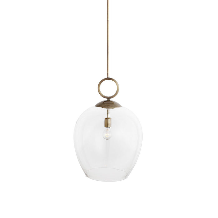 Uttermost's Calix Large Blown Glass 1 Light Pendant Designed by Kalizma Home