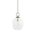 Uttermost's Calix Large Blown Glass 1 Light Pendant Designed by Kalizma Home