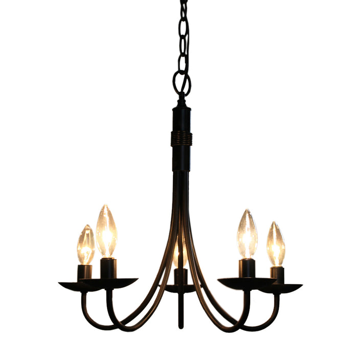 Wrought Iron Chandelier - Lamps Expo