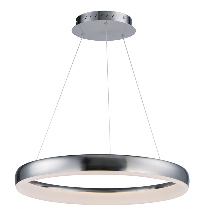 Innertube 24" LED Pendant in Satin Nickel