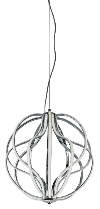 Aura 14-Light LED Pendant in Polished Chrome