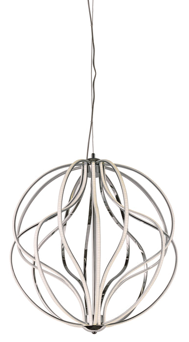 Aura 16-Light LED Pendant in Polished Chrome