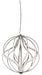 Aura 16-Light LED Pendant in Polished Chrome