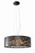 Inca 9-Light Pendant W/LED Bulb in Bronze