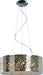 Inca 9-Light Pendant W/LED Bulb in Polished Chrome