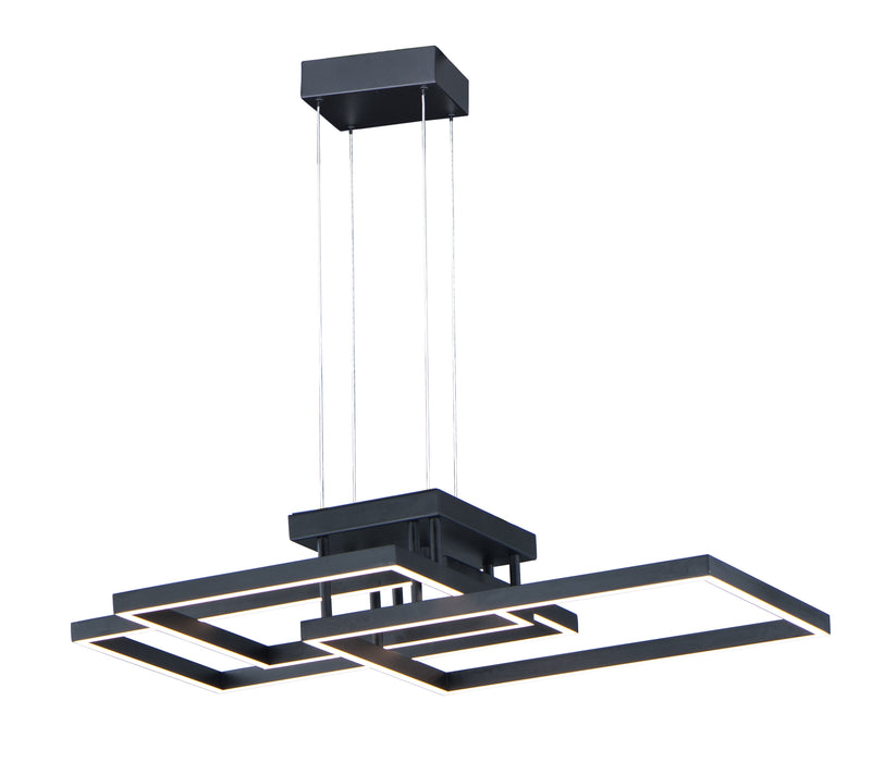 Traverse LED Pendant in Black