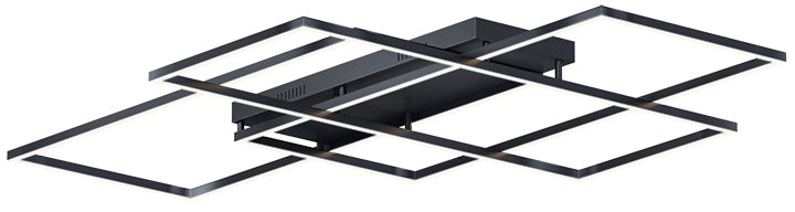 Traverse LED Flush/Wall Mount in Black