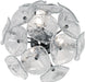 Fiori 3-Light Flush/Wall Mount in Polished Chrome