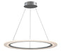 Saturn II 31.5" LED Pendant in Matte Silver