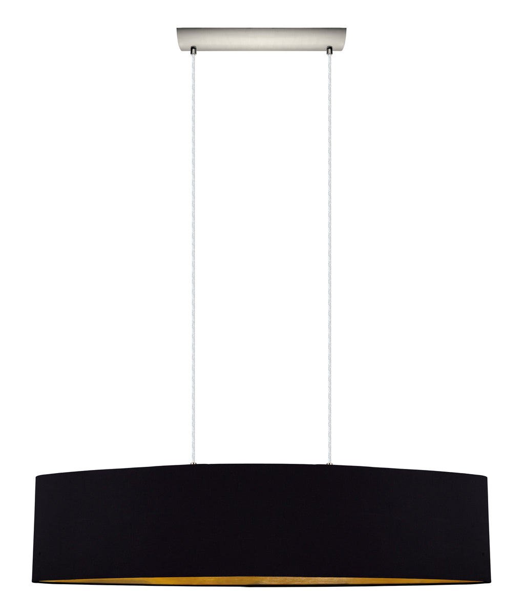 Eglo Lighting (31616A) Maserlo 2x60W Pendant With Satin Nickel