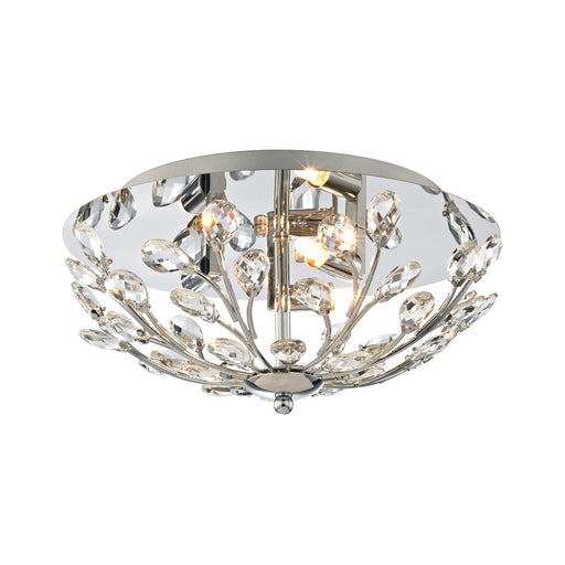 Crystique 3-Light Flush Mount