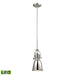 Chadwick 1-Light Mini-Pendant in Polished Nickel