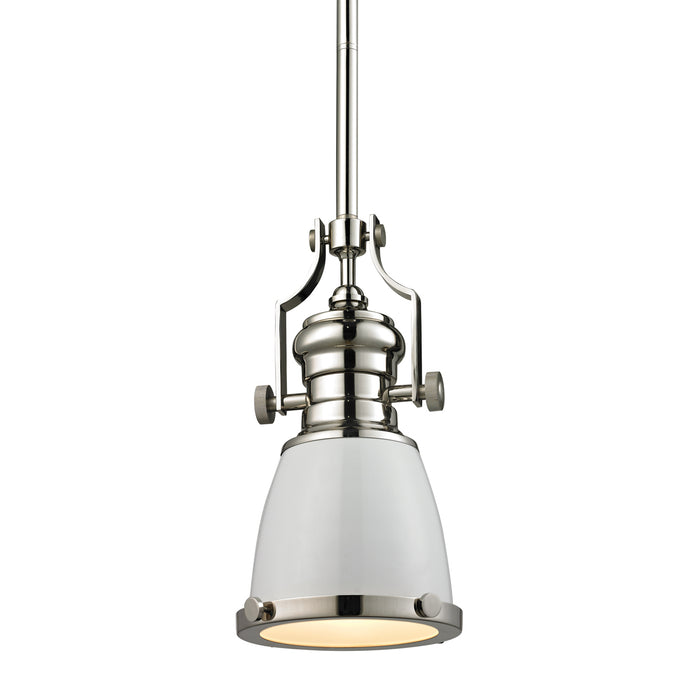 Chadwick 1-Light Mini-Pendant in Polished Nickel