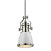 Chadwick 1-Light Mini-Pendant in Polished Nickel