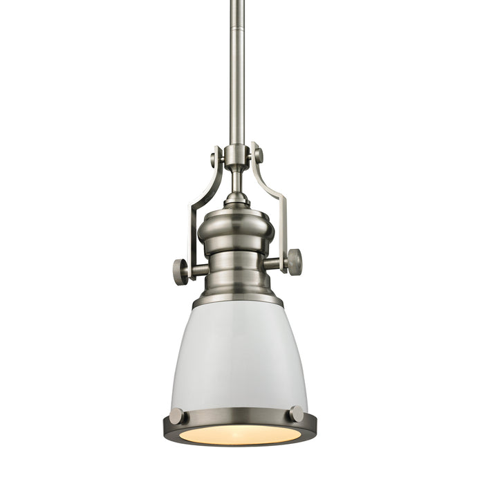 Chadwick 1-Light Mini-Pendant in Satin Nickel