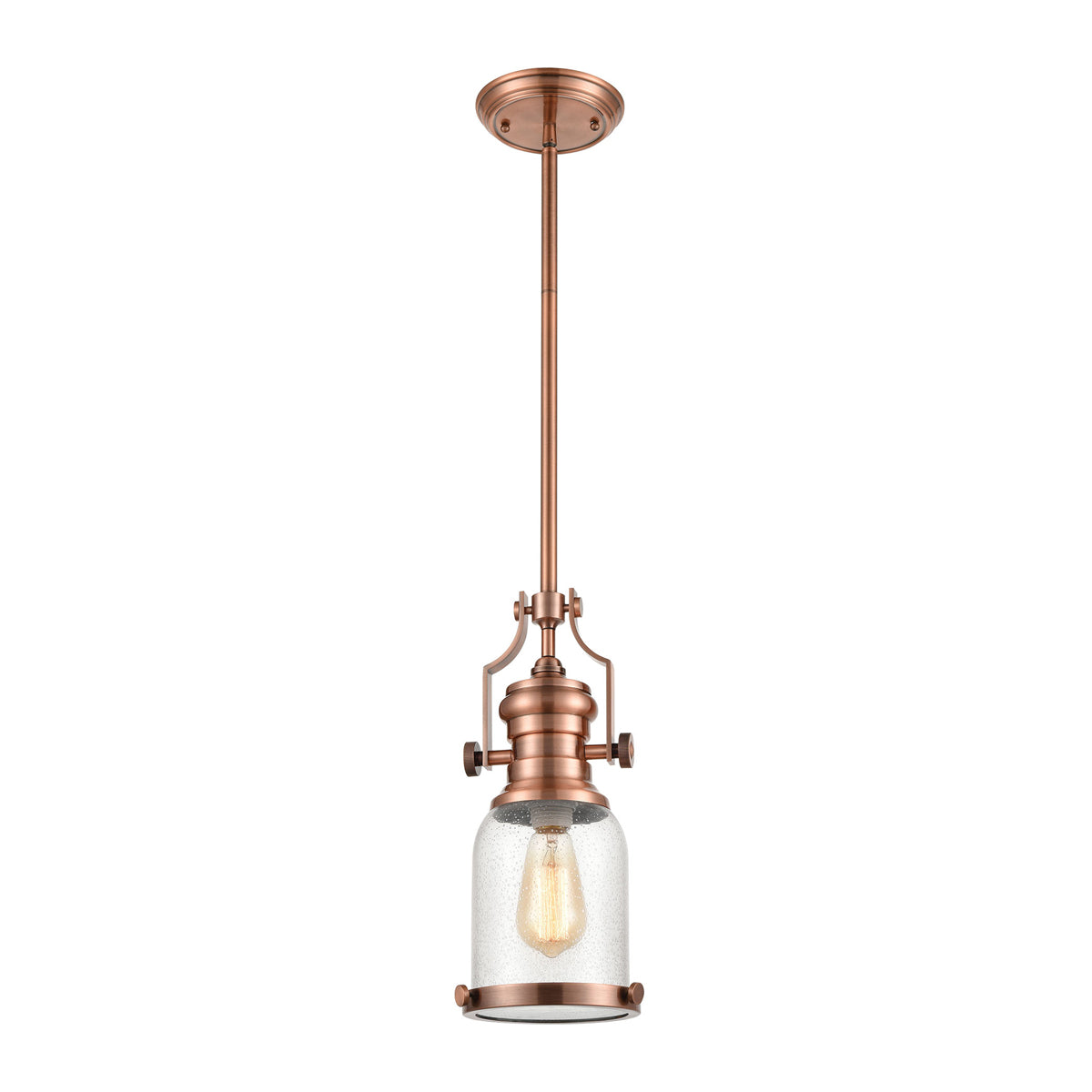 Chadwick 1-Light Mini-Pendant in Copper