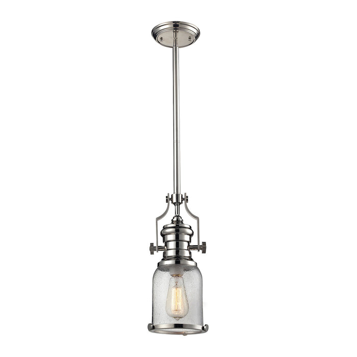 Chadwick 1-Light Mini-Pendant in Polished Nickel