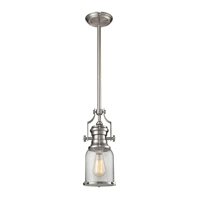 Chadwick 1-Light Mini-Pendant in Satin Nickel