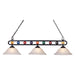 Billiard Motif 3-Light Island Fixture