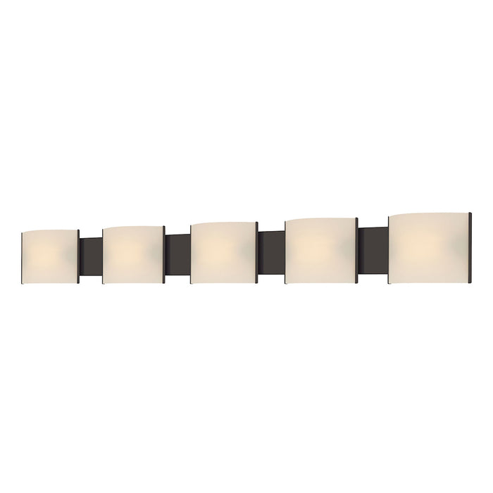 Pannelli 5-Light Bath Vanity in Oil Rubbed Bronze